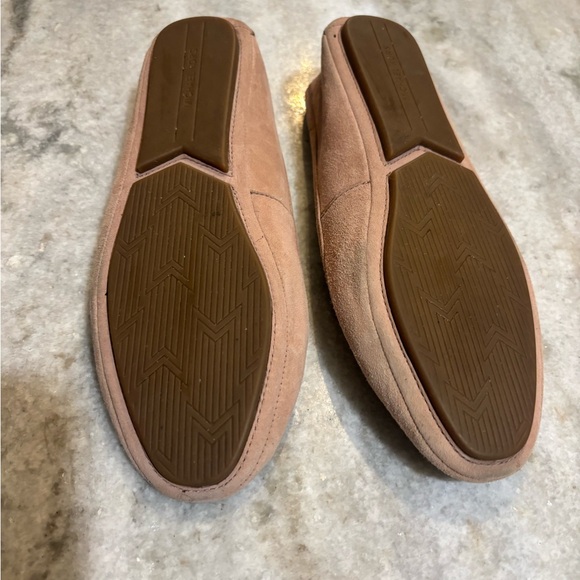 Michael Kors Women's Blush Suede Loafers - Picture 5 of 9